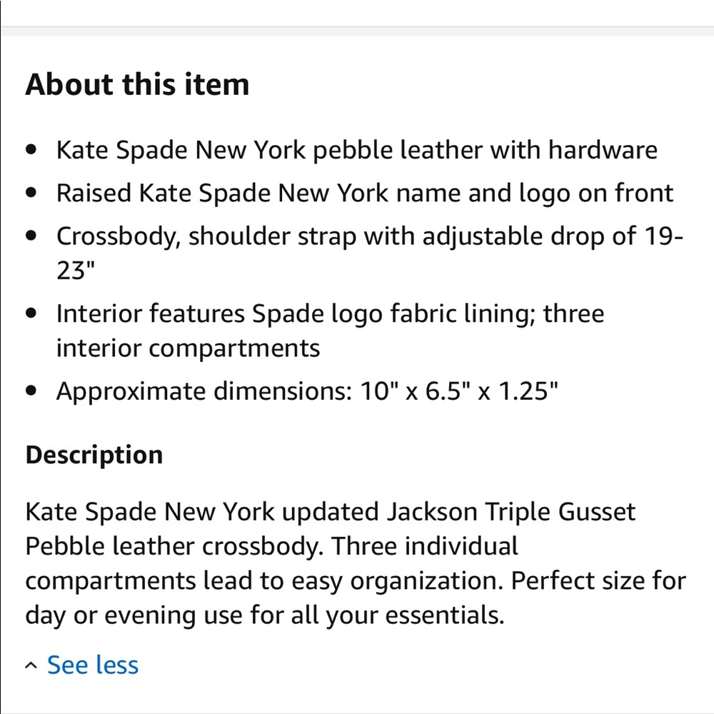 Kate Spade straw crossbody - Picture 9 of 11